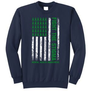 Mental Health Awareness Fight The Stigma Mental Health Sweatshirt