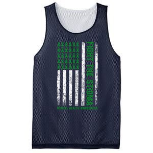 Mental Health Awareness Fight The Stigma Mental Health Mesh Reversible Basketball Jersey Tank