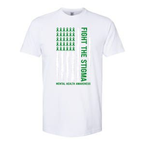 Mental Health Awareness Fight The Stigma Mental Health Softstyle CVC T-Shirt