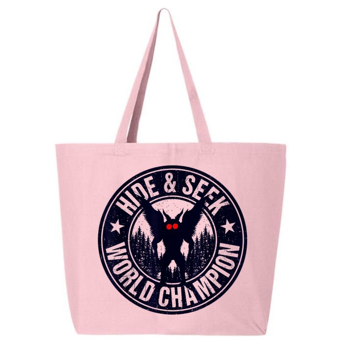 Mothman Hide And Seek World Champion Cool Mothman Silhouette 25L Jumbo Tote