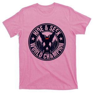 Mothman Hide And Seek World Champion Cool Mothman Silhouette T-Shirt