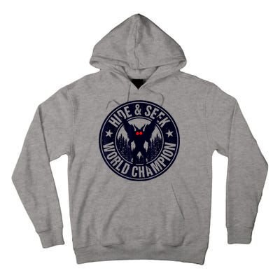 Mothman Hide And Seek World Champion Cool Mothman Silhouette Tall Hoodie