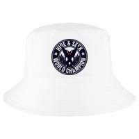 Mothman Hide And Seek World Champion Cool Mothman Silhouette Cool Comfort Performance Bucket Hat