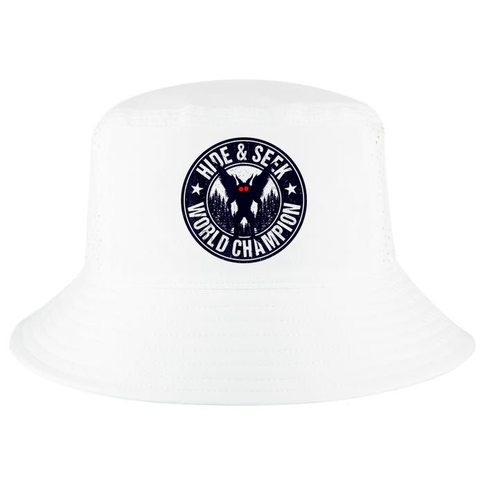 Mothman Hide And Seek World Champion Cool Mothman Silhouette Cool Comfort Performance Bucket Hat