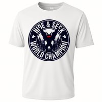 Mothman Hide And Seek World Champion Cool Mothman Silhouette Performance Shirt