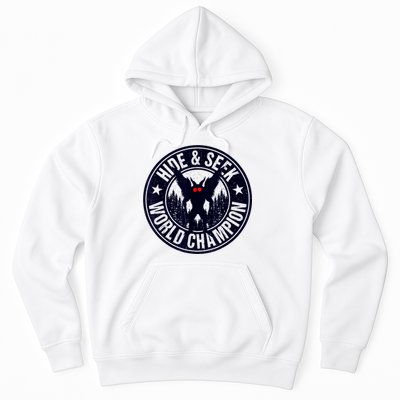 Mothman Hide And Seek World Champion Cool Mothman Silhouette Hoodie