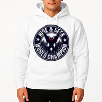 Mothman Hide And Seek World Champion Cool Mothman Silhouette Hoodie