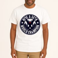 Mothman Hide And Seek World Champion Cool Mothman Silhouette Tall T-Shirt
