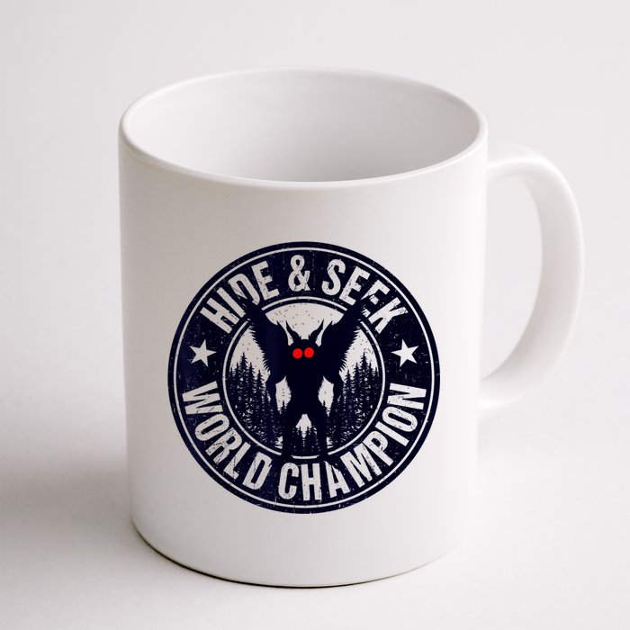 Mothman Hide And Seek World Champion Cool Mothman Silhouette Mug