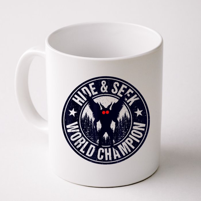 Mothman Hide And Seek World Champion Cool Mothman Silhouette Mug