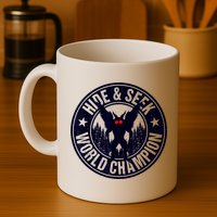 Mothman Hide And Seek World Champion Cool Mothman Silhouette Mug