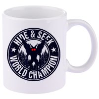 Mothman Hide And Seek World Champion Cool Mothman Silhouette 11oz C Handle Ceramic Mug