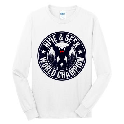 Mothman Hide And Seek World Champion Cool Mothman Silhouette Tall Long Sleeve T-Shirt