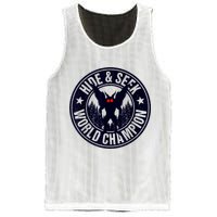Mothman Hide And Seek World Champion Cool Mothman Silhouette Mesh Reversible Basketball Jersey Tank