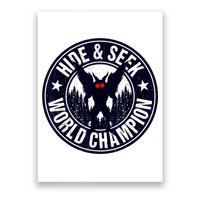 Mothman Hide And Seek World Champion Cool Mothman Silhouette Poster