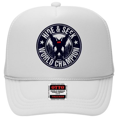 Mothman Hide And Seek World Champion Cool Mothman Silhouette Trucker Hat