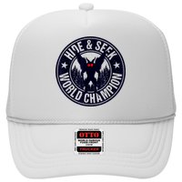 Mothman Hide And Seek World Champion Cool Mothman Silhouette Hat