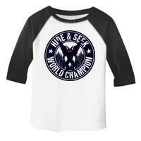 Mothman Hide And Seek World Champion Cool Mothman Silhouette Toddler Fine Jersey T-Shirt