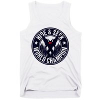Mothman Hide And Seek World Champion Cool Mothman Silhouette Tank Top