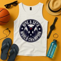 Mothman Hide And Seek World Champion Cool Mothman Silhouette Tank Top