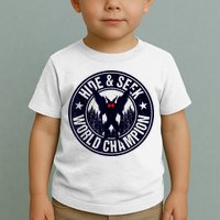 Mothman Hide And Seek World Champion Cool Mothman Silhouette Toddler T-Shirt
