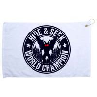 Mothman Hide And Seek World Champion Cool Mothman Silhouette Grommeted Golf Towel