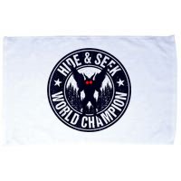 Mothman Hide And Seek World Champion Cool Mothman Silhouette Microfiber Hand Towel