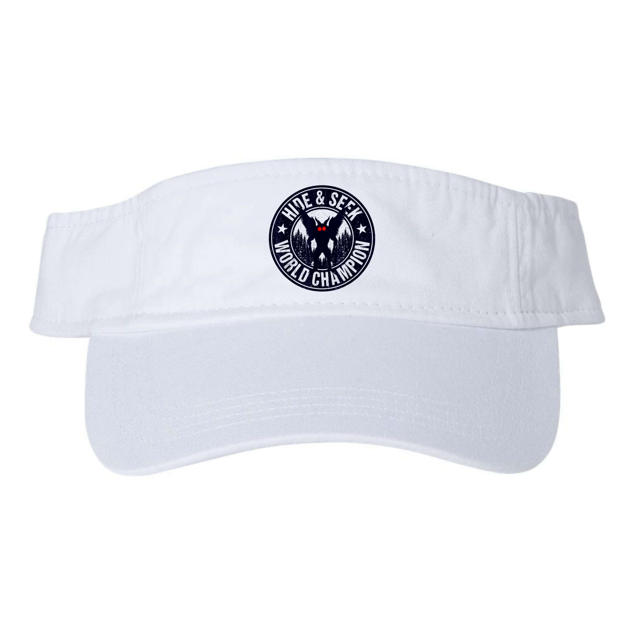 Mothman Hide And Seek World Champion Cool Mothman Silhouette Visor