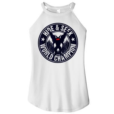 Mothman Hide And Seek World Champion Cool Mothman Silhouette Women's Perfect Tri Rocker Tank