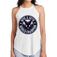 Mothman Hide And Seek World Champion Cool Mothman Silhouette Women's Perfect Tri Rocker Tank