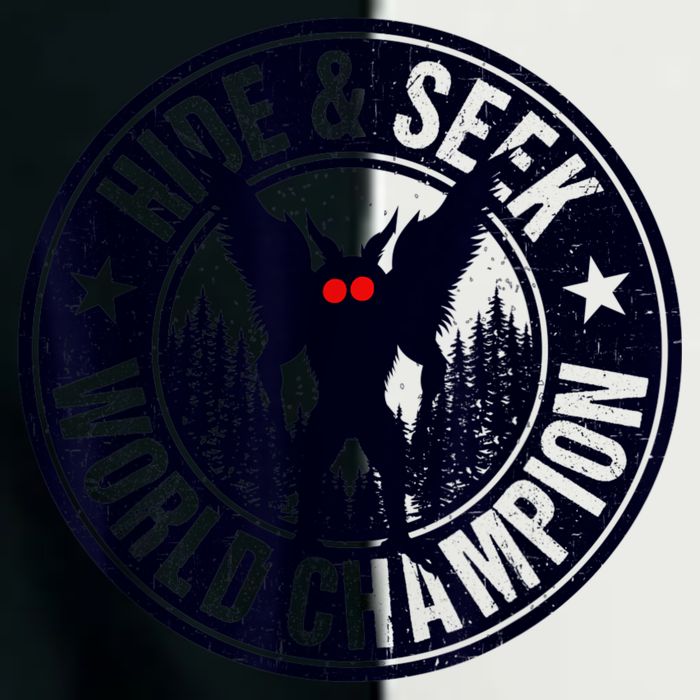 Mothman Hide And Seek World Champion Cool Mothman Silhouette Infant Baby Jersey Bodysuit