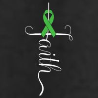 MEntal Health Awareness Green Ribbon Adult Drive Performance Visor