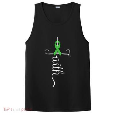 MEntal Health Awareness Green Ribbon PosiCharge Competitor Tank