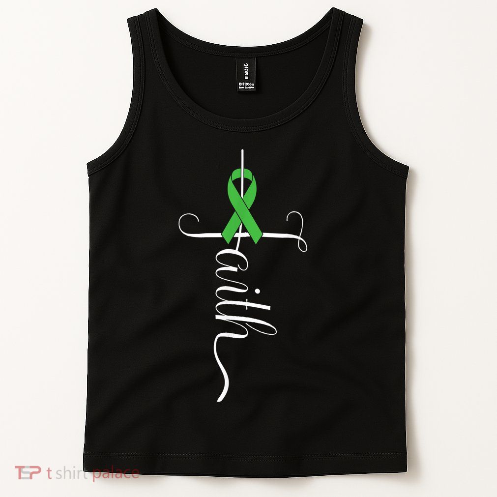 MEntal Health Awareness Green Ribbon Tank Top