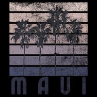 Maui Hawaii Beach Summer Vacation Vintage Gift Backpack