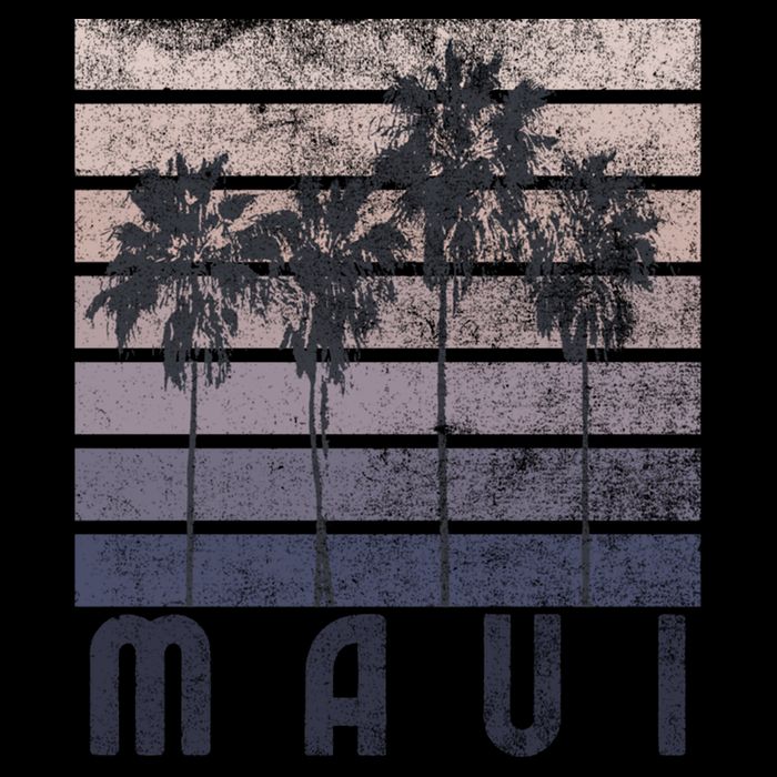 Maui Hawaii Beach Summer Vacation Vintage Gift Backpack