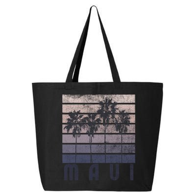 Maui Hawaii Beach Summer Vacation Vintage Gift 25L Jumbo Tote