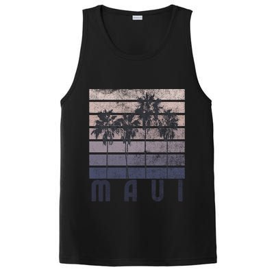 Maui Hawaii Beach Summer Vacation Vintage Gift PosiCharge Competitor Tank