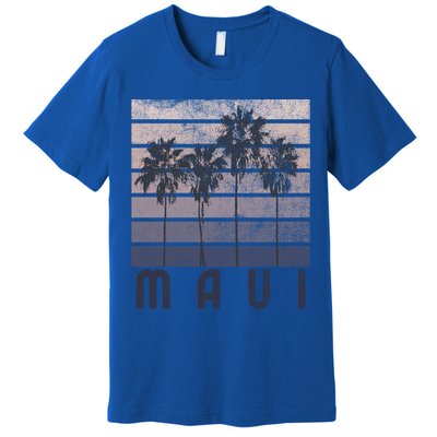 Maui Hawaii Beach Summer Vacation Vintage Gift Premium T-Shirt