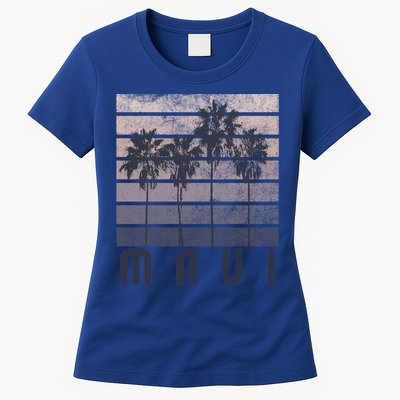 Maui Hawaii Beach Summer Vacation Vintage Gift Womens T-Shirt