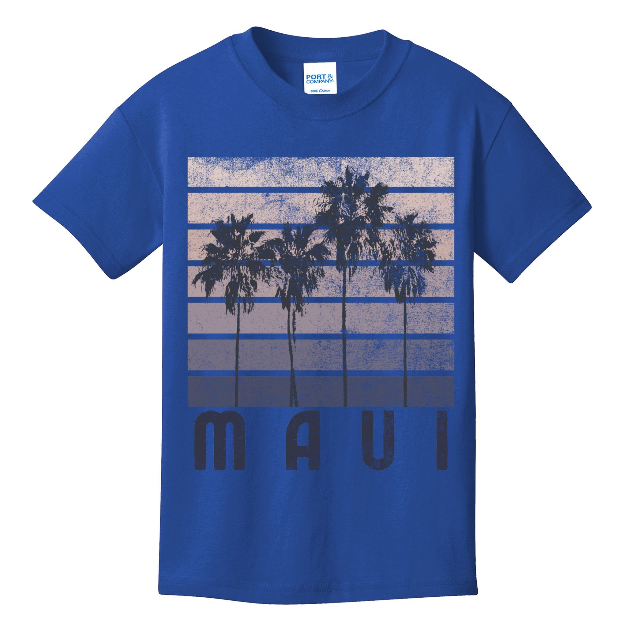 Maui Hawaii Beach Summer Vacation Vintage Gift Kids T-Shirt