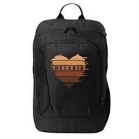 Melanin Heart Black Is Beautiful Great Gift City Backpack