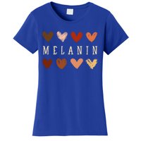 Melanin Hearts Black Is Beautiful Gift Women's T-Shirt