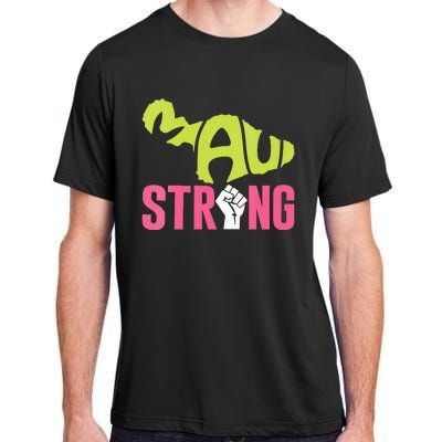 Maui Hawaii Beach Strong VNeck Adult ChromaSoft Performance T-Shirt