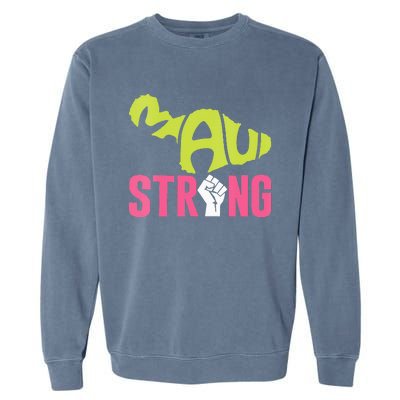 Maui Hawaii Beach Strong VNeck Garment-Dyed Sweatshirt