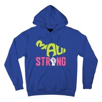 Maui Hawaii Beach Strong VNeck Hoodie