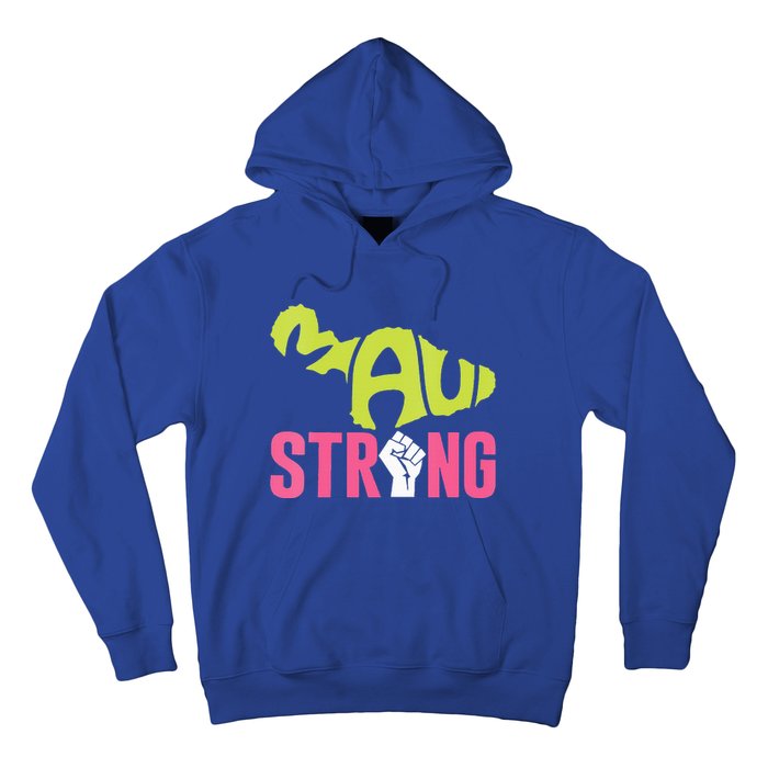 Maui Hawaii Beach Strong VNeck Hoodie