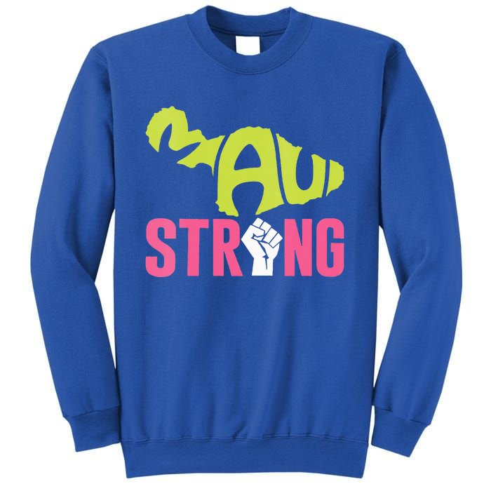 Maui Hawaii Beach Strong VNeck Sweatshirt