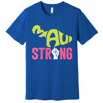 Maui Hawaii Beach Strong VNeck Premium T-Shirt