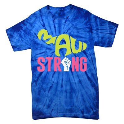 Maui Hawaii Beach Strong VNeck Tie-Dye T-Shirt